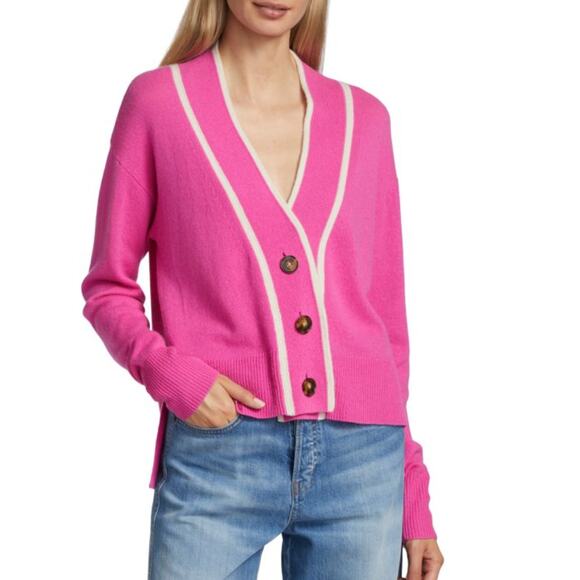 Veronica Beard Trisa Cashmere Cardigan size S small - Picture 6 of 6